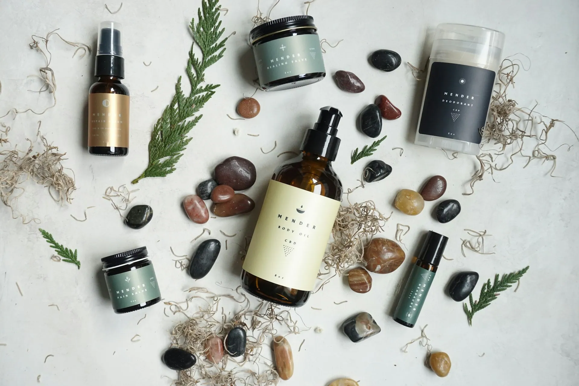 Produits de soin naturels — ambiance institut Silhouet Marine